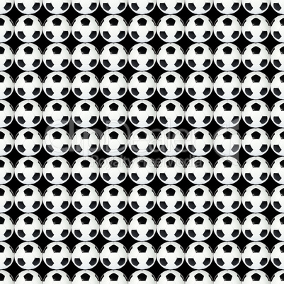 black and white soccer ball