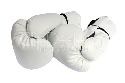 white boxing-gloves