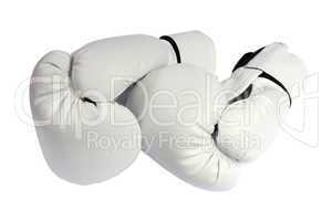 white boxing-gloves