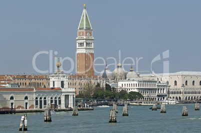 Markusturm,Campanile der Marcuskirche,Venedig