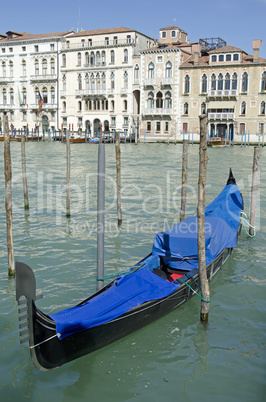 Gondel auf dem Canal Grande, Venedig