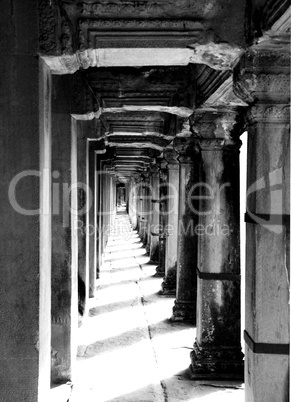 antiker Säulengang