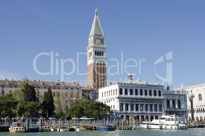 Markusturm,Campanile der Marcuskirche,Venedig