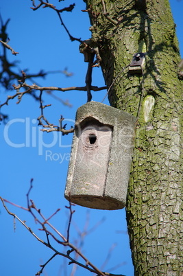 Nistkasten Vogelhaus am Baum