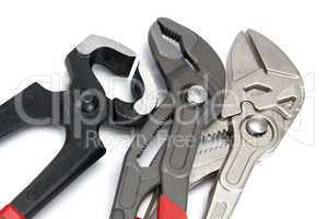 [[Manual locksmith tools, isolated on a white background