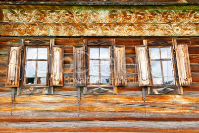 old wooden windows