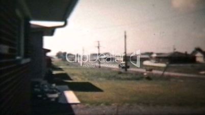 Old Truck Passing By (1960 Vintage 8mm film)