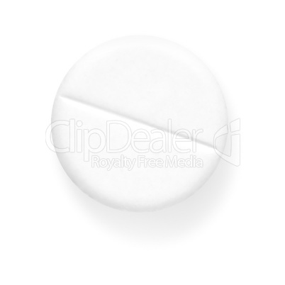 White tablet