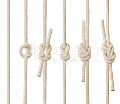 Rope knots.