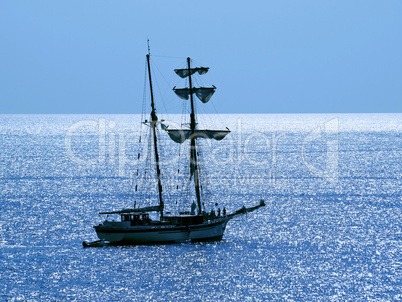 Sailing ship.