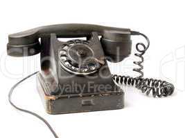 Old telephone.