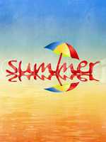 Sommer, Sonne, Strand, Sonnenschirm - summer, sun, beach, sunshade
