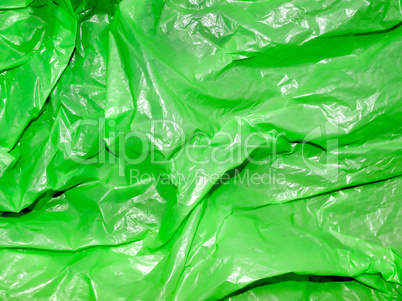 Green polyethylene.