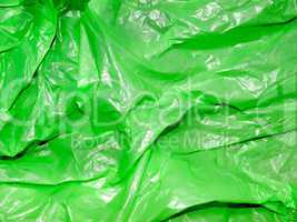 Green polyethylene.