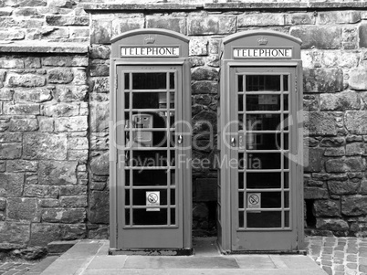 London telephone box