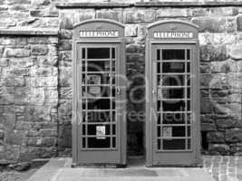 London telephone box