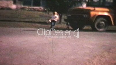 First Day Of School (1967 Vintage 8mm film)