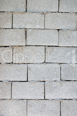 cinder block wall