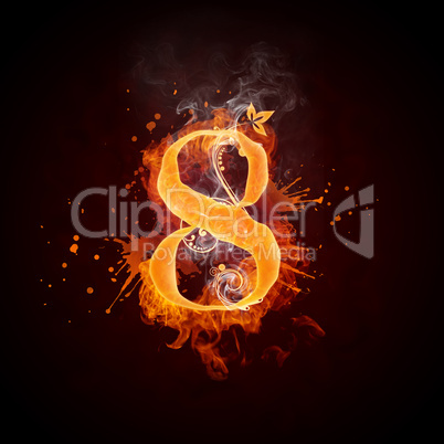 Fire Swirl Number 8