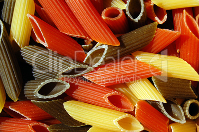 penne pasta background