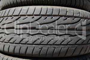 rubber tires detail