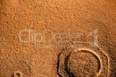 rust texture macro