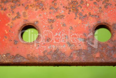 rusty metal sheet