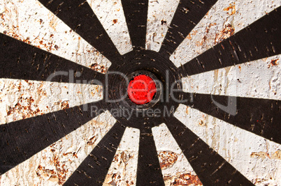 rusty target