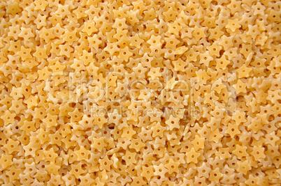 Stelline stars pasta background