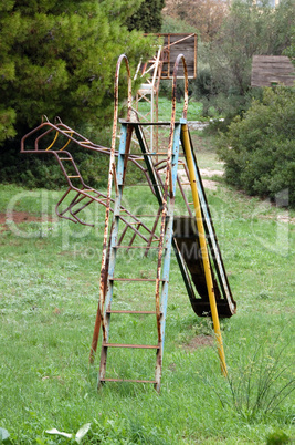 abandoned playground