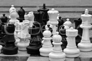 lifesize chess pieces