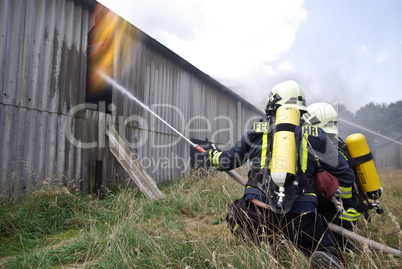 Feuerwehr im Einsatz