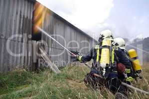 Feuerwehr im Einsatz