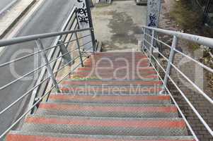 overpass stairs