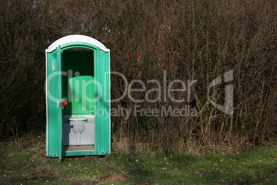 Toiletten-Häuschen