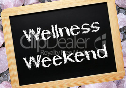 Wellness Weekend - Relax Concept