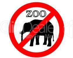 Elefant im Zoo verboten