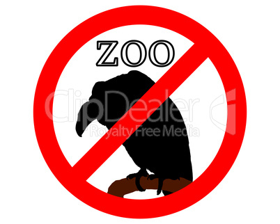 Geier im Zoo verboten