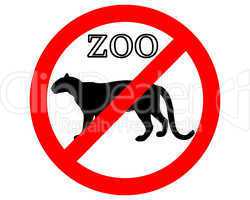 Leopard im Zoo verboten