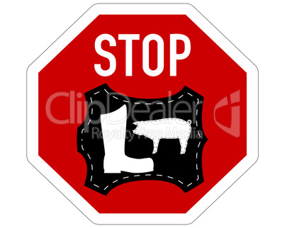 Stopp Schweinslederstiefel