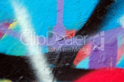 chipped paint graffiti
