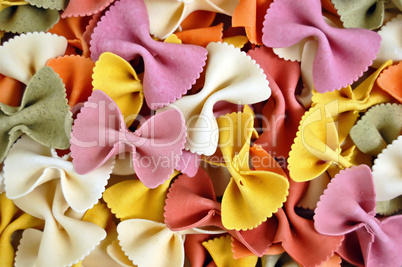 fresh farfalle pasta