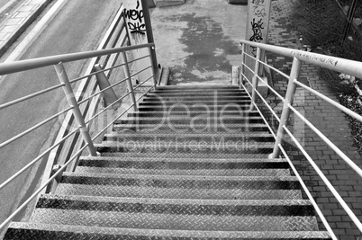 overpass bridge stairs