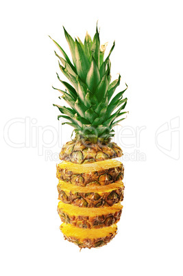 cut ananas