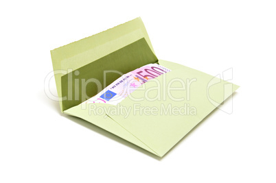 money in envelope