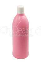coulored plastic bottle
