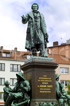 Bremerhaven Denkmal Johann Smidt