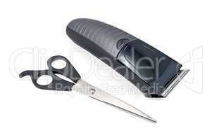 Hair Clipper with Scissors