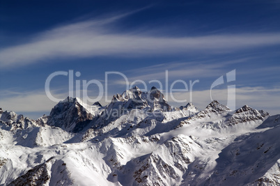 Panoramic view from Elbrus