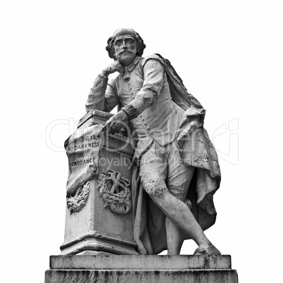 Shakespeare statue